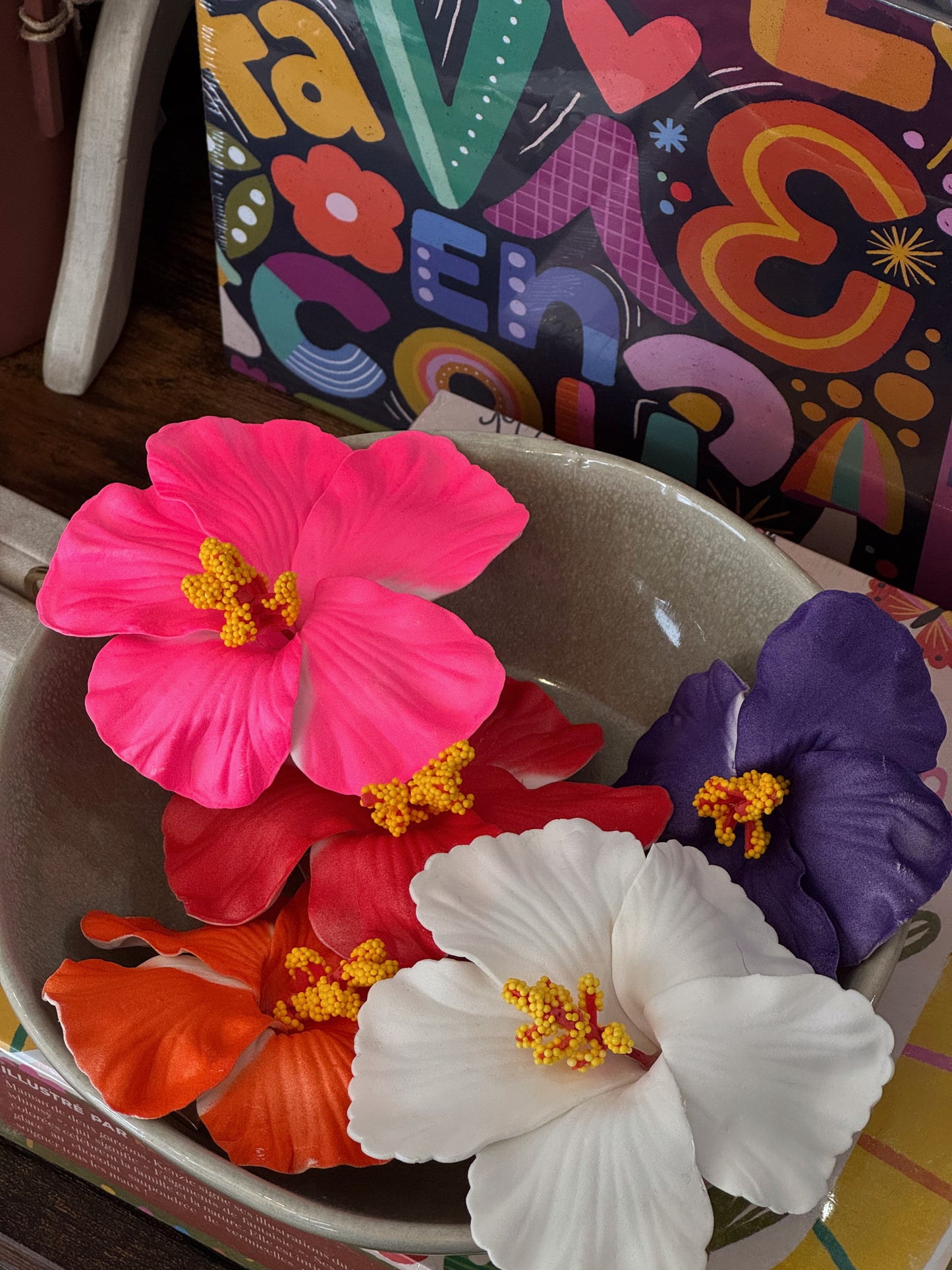 Pinces à Cheveux Hibiscus